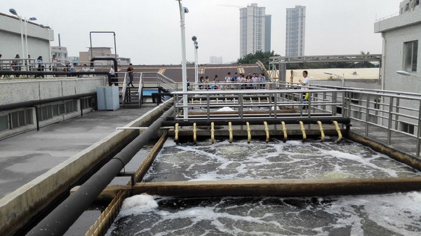广东溢达纺织中水回用系统每天有3000吨用于染纱车间
