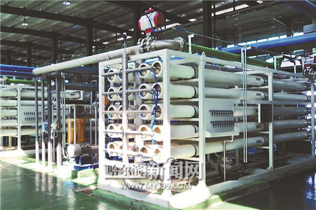 哈尔滨锅炉厂有限责任公司生产的大丰海水淡化系统
