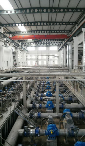 北排小红门再生水厂超滤膜系统五万吨装置启动试运行
