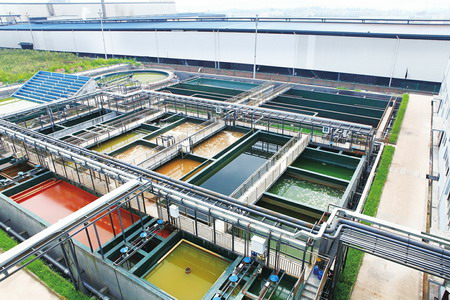 重庆智伦电镀有限公司大足区工业园区的污水处理设施