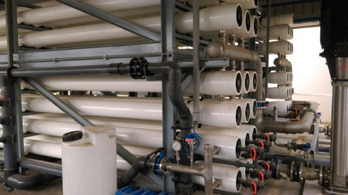 位于亚历山大化肥公司工厂内新安装的朗盛反渗透系统