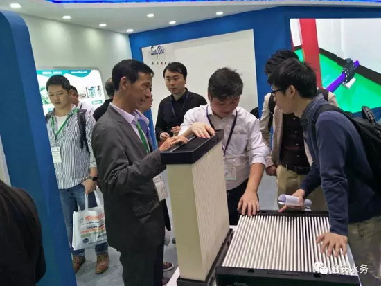 5月4～6日，在中国环博会上巴安水务重点推出ItN陶瓷平板超滤膜