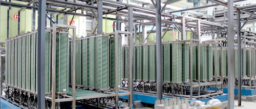 棋盘井工业园高盐废水回用与零排放项目高压平板膜（DTRO）系统