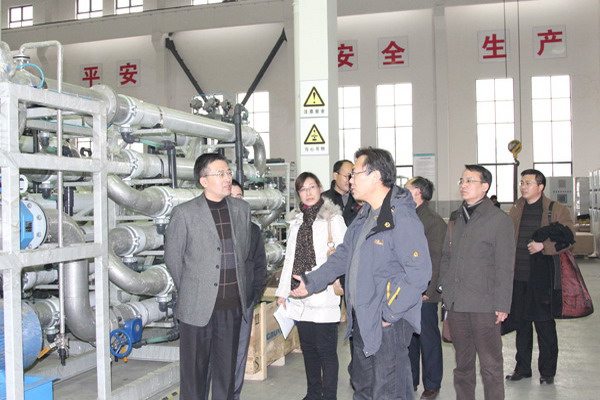 江苏维尔利环保科技有限公司垃圾渗滤液处理设备生产车间