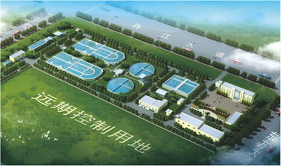 邓州市第二污水处理厂是河南省政府2015年重点督办项目，也是2015年城建重点基础设施建设项目之一。该项目设计日处理污水能力6万立方米，一期规模3万立方米/日，厂区用地面积61.88市亩，项目总投资14982.12万元，其中，厂区投资9197.92万元，管网工程784.20万元。管网覆盖城区东部北京大道沿线、铁西片区、城区南部的产业集聚区已建成区及湍北新区，服务面积18.5平方公里。