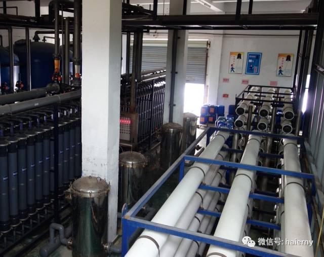 青岛新世纪环境工程运营的海尔工业园污水站水质良好