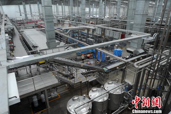 南宁百威英博啤酒工厂反渗透水处理系统全程自动监控