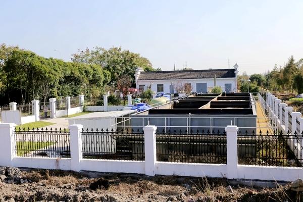 宁波江北区保国寺荪湖生活污水处理项目正式竣工投用