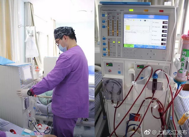 上海市松江区泗泾医院肾内科血液透析室完成筹建启用