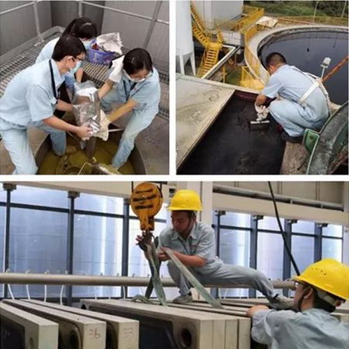珠江啤酒酿造厂动手实施错流过滤膜组更换及保养工作