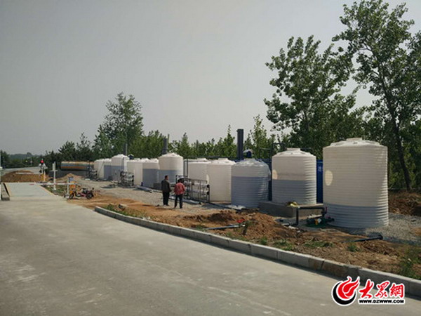 山东临沂市垃圾填埋场渗滤液应急处理项目建成试运行