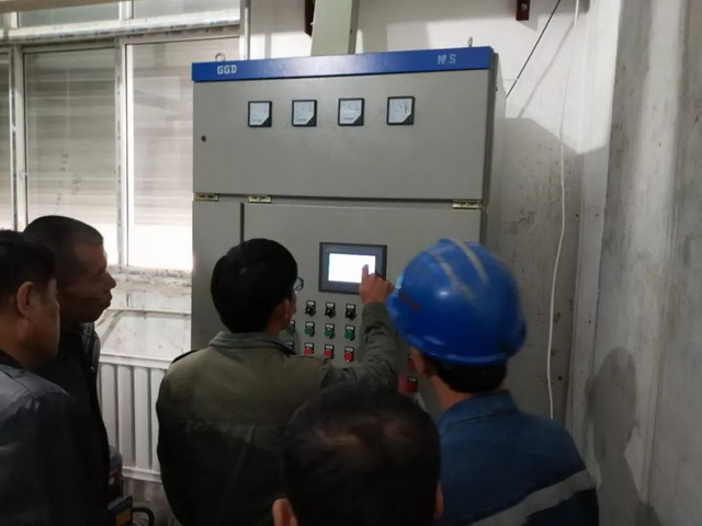 昊兴塬煤业矿井水处理站超滤系统通过蒲县环保局验收