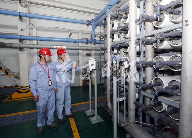 工业水重复利用率达97％扬子石化增加新污水处理设备
