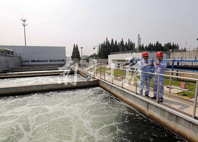 工业水重复利用率达97％扬子石化增加新污水处理设备