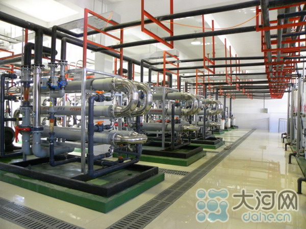 郑州市垃圾综合处理厂渗滤液处理扩建工程采用“综合预处理+MBR膜生物反应器+膜过滤”工艺