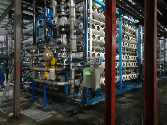 位于山东淄博市国内最大的化工废水零排放项目已建成