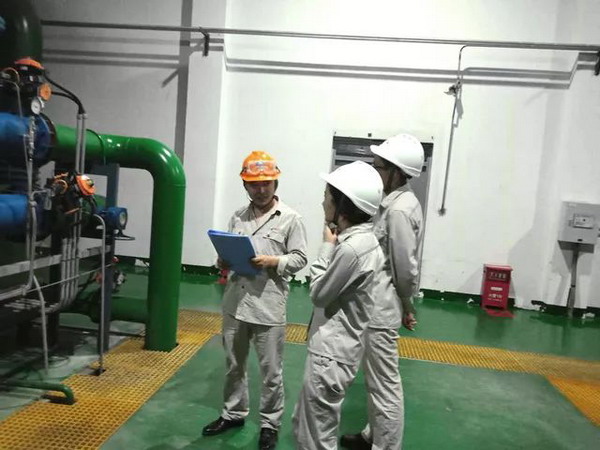 中煤榆林为青海大美煤业培训水处理岗位人员接受考核