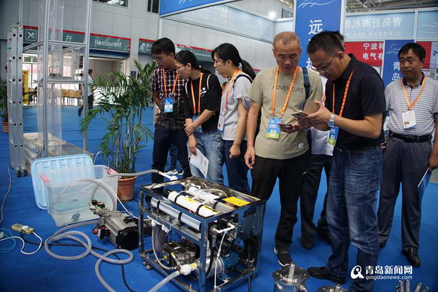 小型海水淡化装置在2018青岛国际海洋科技展览会亮相
