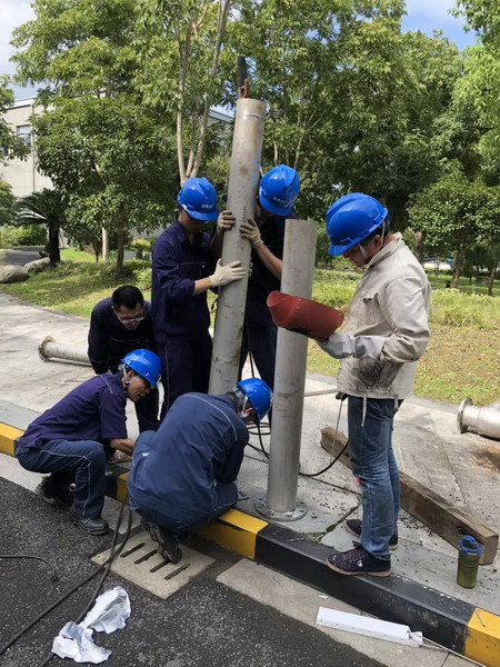 杭州水务清泰水厂实施膜处理车间气冲管路改造已完成