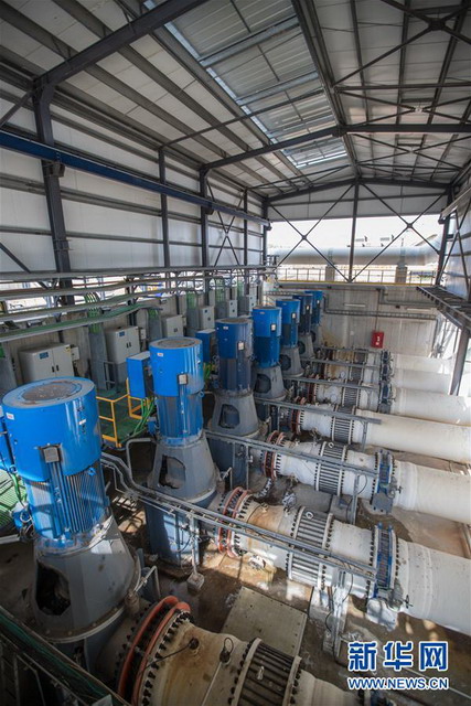 海水淡化滋润以色列新华社记者走进索雷科海水淡化厂