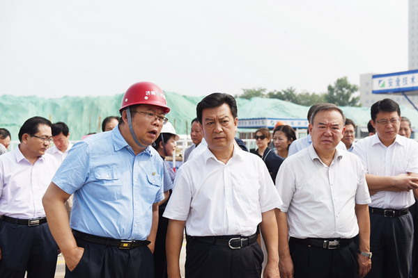 济南市水质净化一厂扩建工程提前两个月实现通水目标