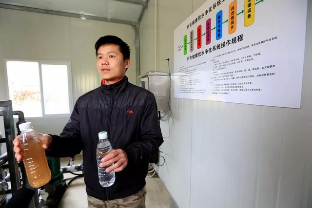 清华紫荆膜技术助力广西鹿寨县解决农村饮水安全问题