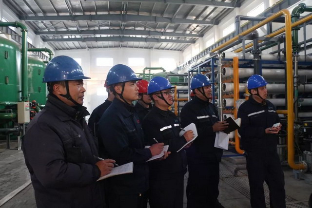 加强班组建设沂州科技生产部开展深度水处理工艺培训
