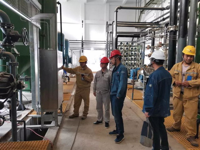 赤峰经济开发区自备热电联产项目成功制出合格除盐水