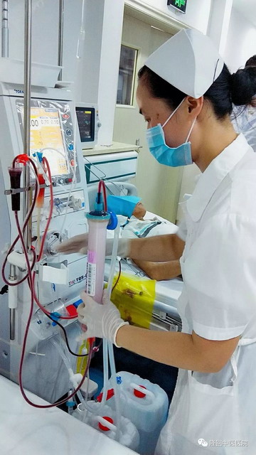 湖南隆回县中医医院血液透析室正式接待病患开始诊疗