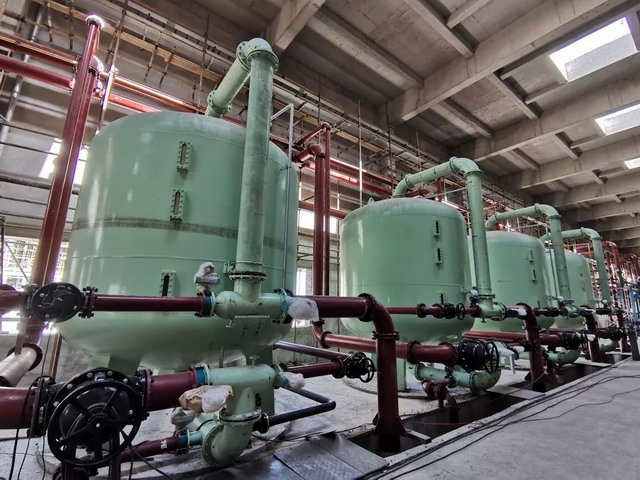 甘肃电投常乐电厂项目化学制水系统制出高品质除盐水