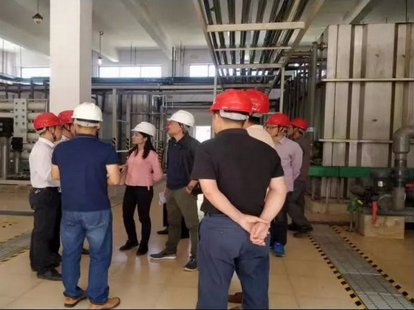 广东省住建厅赴珠海市海宜公司渗滤液处理厂指导工作