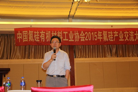 会议由中国氟硅有机材料工业协会秘书长张建军主持