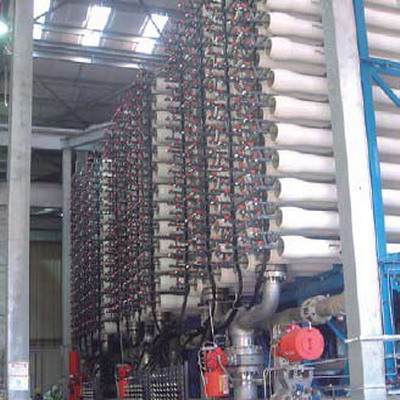 由东丽提供RO膜的阿尔及利亚的哈马海水淡化厂为非洲最大（照片提供：GE水处理及工艺过程处理）