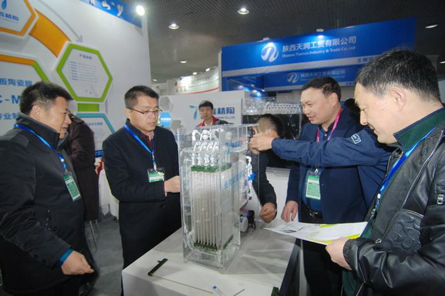 博鑫精陶“平板陶瓷膜”引爆西安国际环保产业博览会