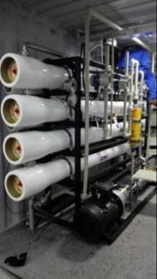 天津海淡所为吉布提设计组装反渗透海水淡化系统发运