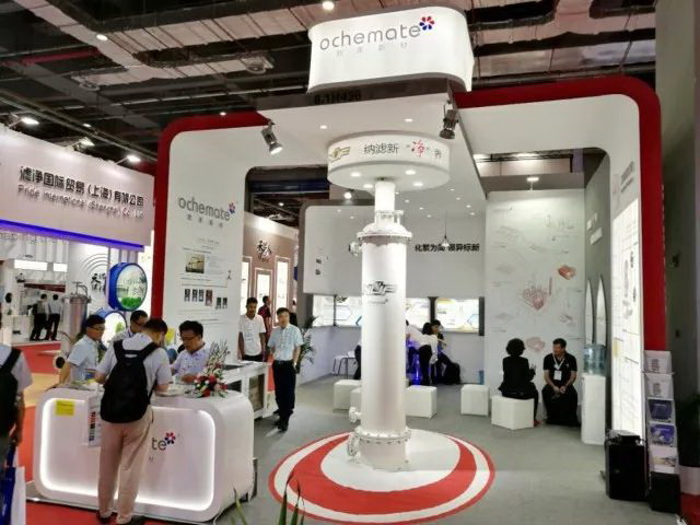欧美新材纳夫中空纤维工业纳滤膜在上海国际水展首秀