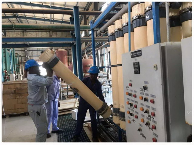 中石油尼日尔炼厂化学水处理项目成功选用中环膜产品