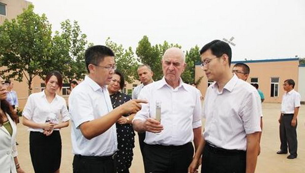 北京格兰特寿光晨鸣中水回用膜处理项目土建完成70％