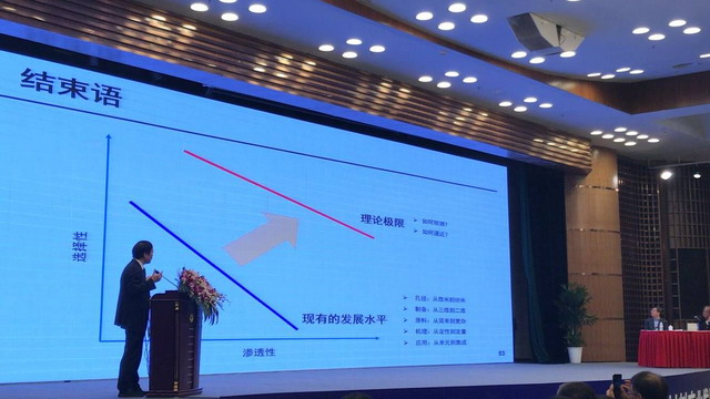 徐南平院士为2018中国新材料产业发展大会作主题报告