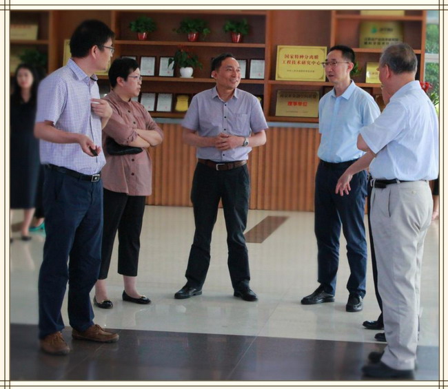 科技部吴苏海副司长一行到江苏膜科技产业园参观考察