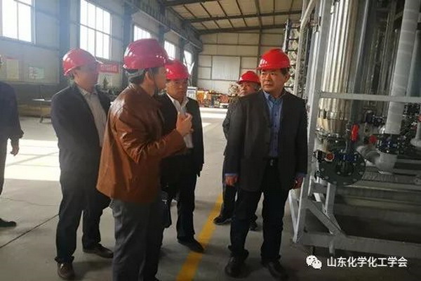 山东化学化工学会秘书长赴桓台县就中国膜谷建设对接